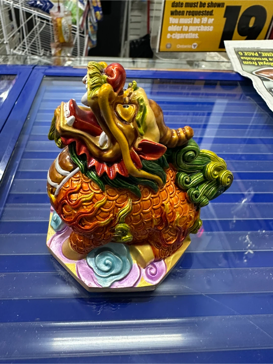 Foo Dog Statue Figurine - photo 4