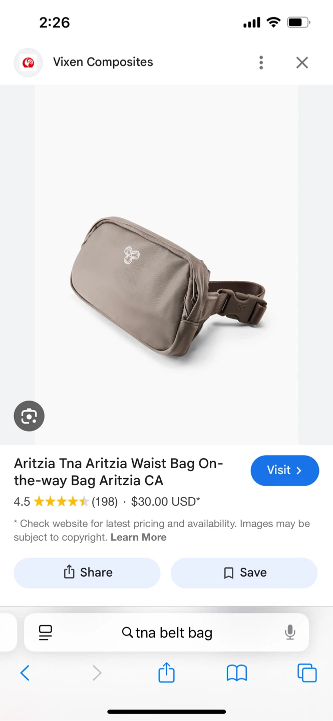 Aritzia Tna On-the-way Waist Bag - photo 5