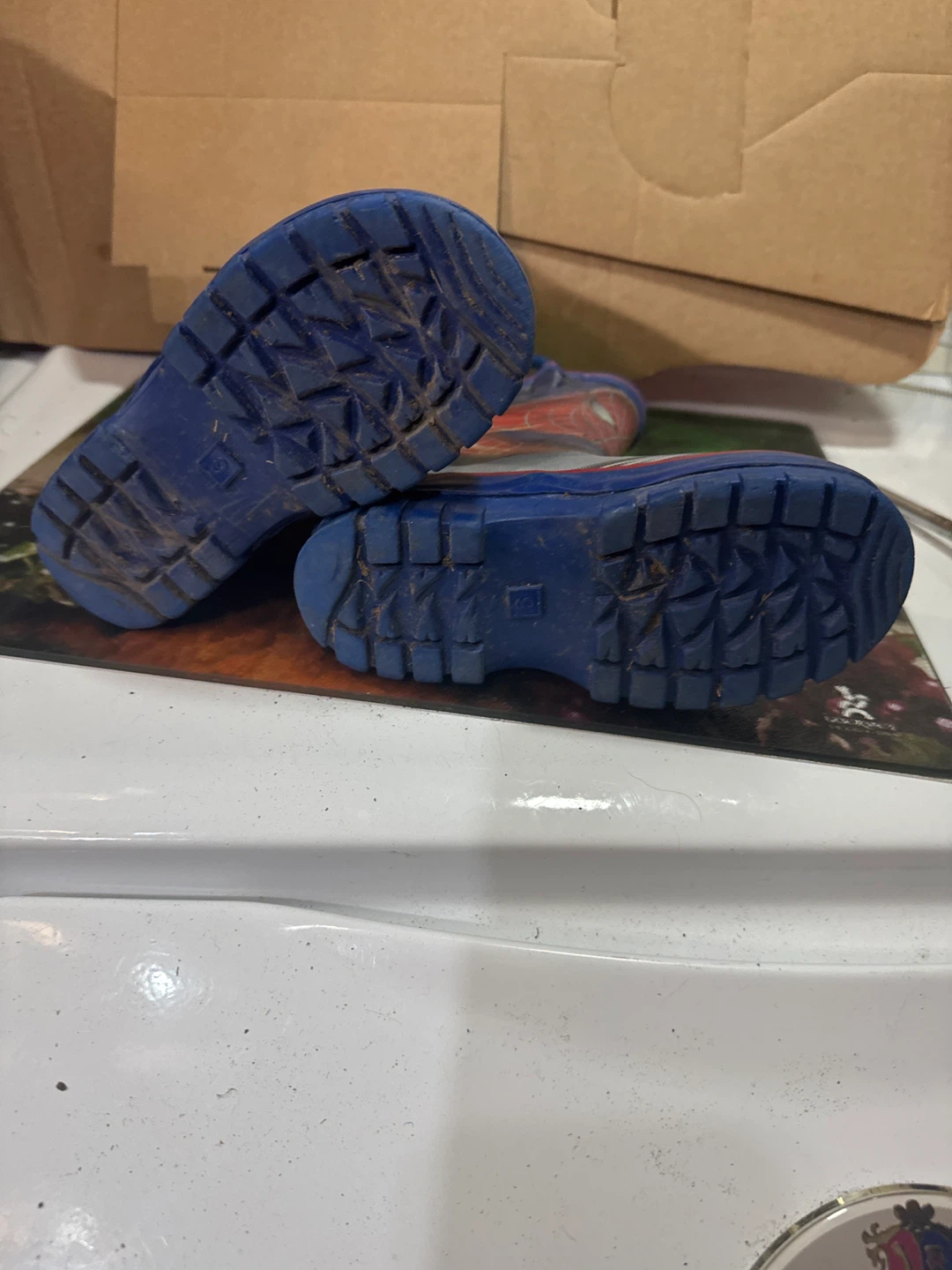 Spider-Man Rain Boots - Size Unknown - photo 4