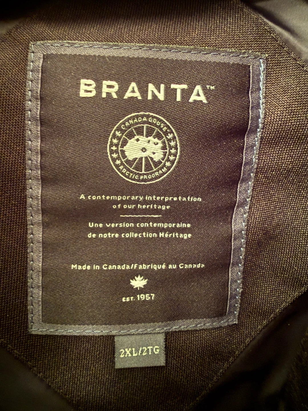 Canada Goose Branta Parka - Size 2XL - photo 3