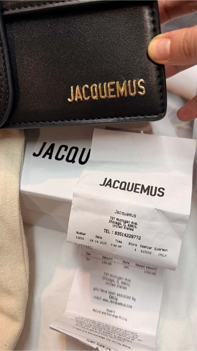 Jacquemus Le Bambino Black Leather Bag - photo 3