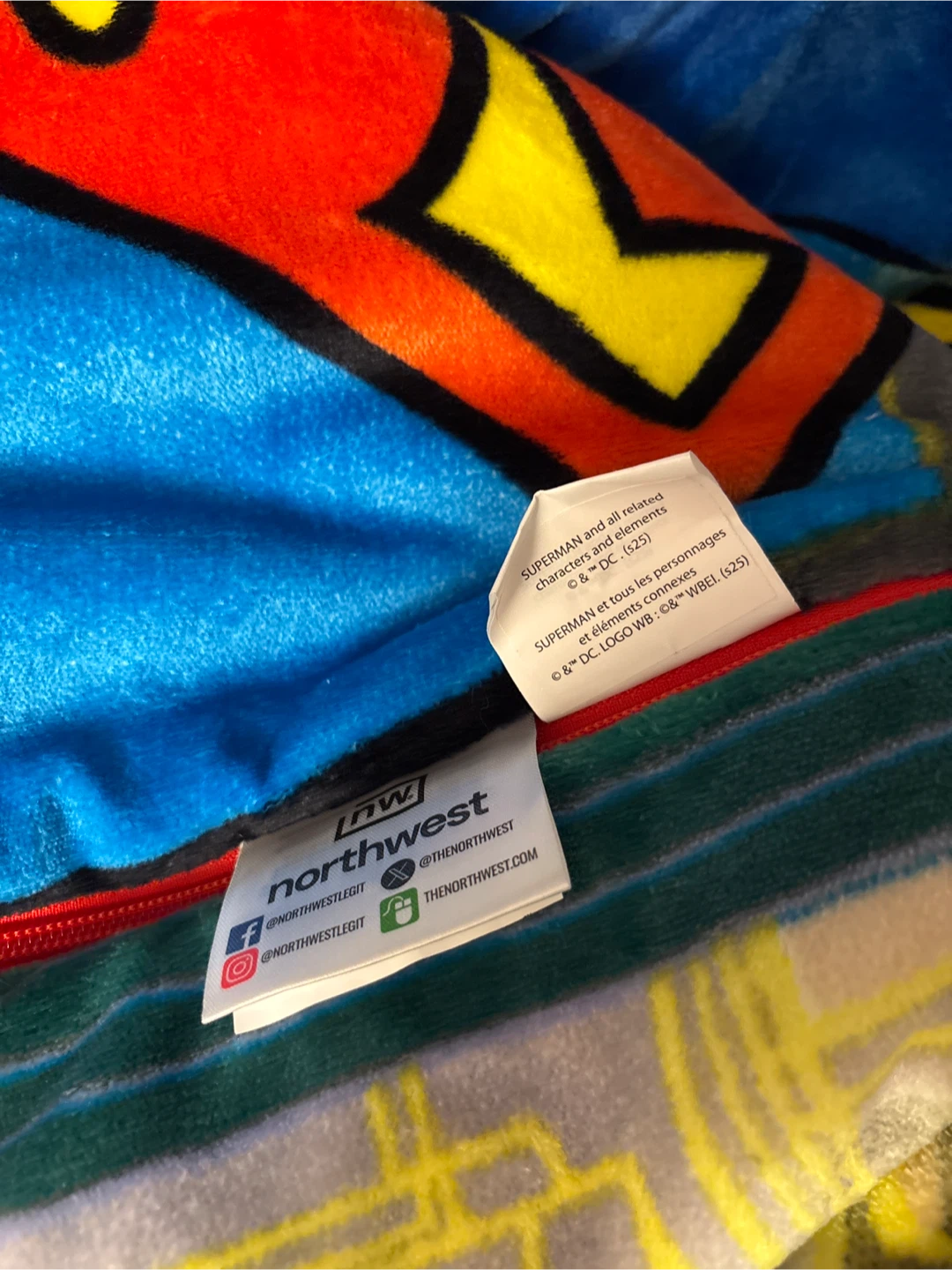 Northwest Superman Wearable kids sleeping bag - photo 2