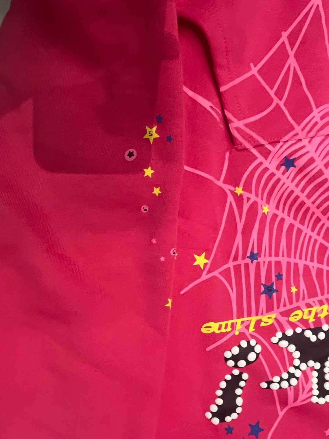 SP5DER Pink Hoodie Size M - photo 5
