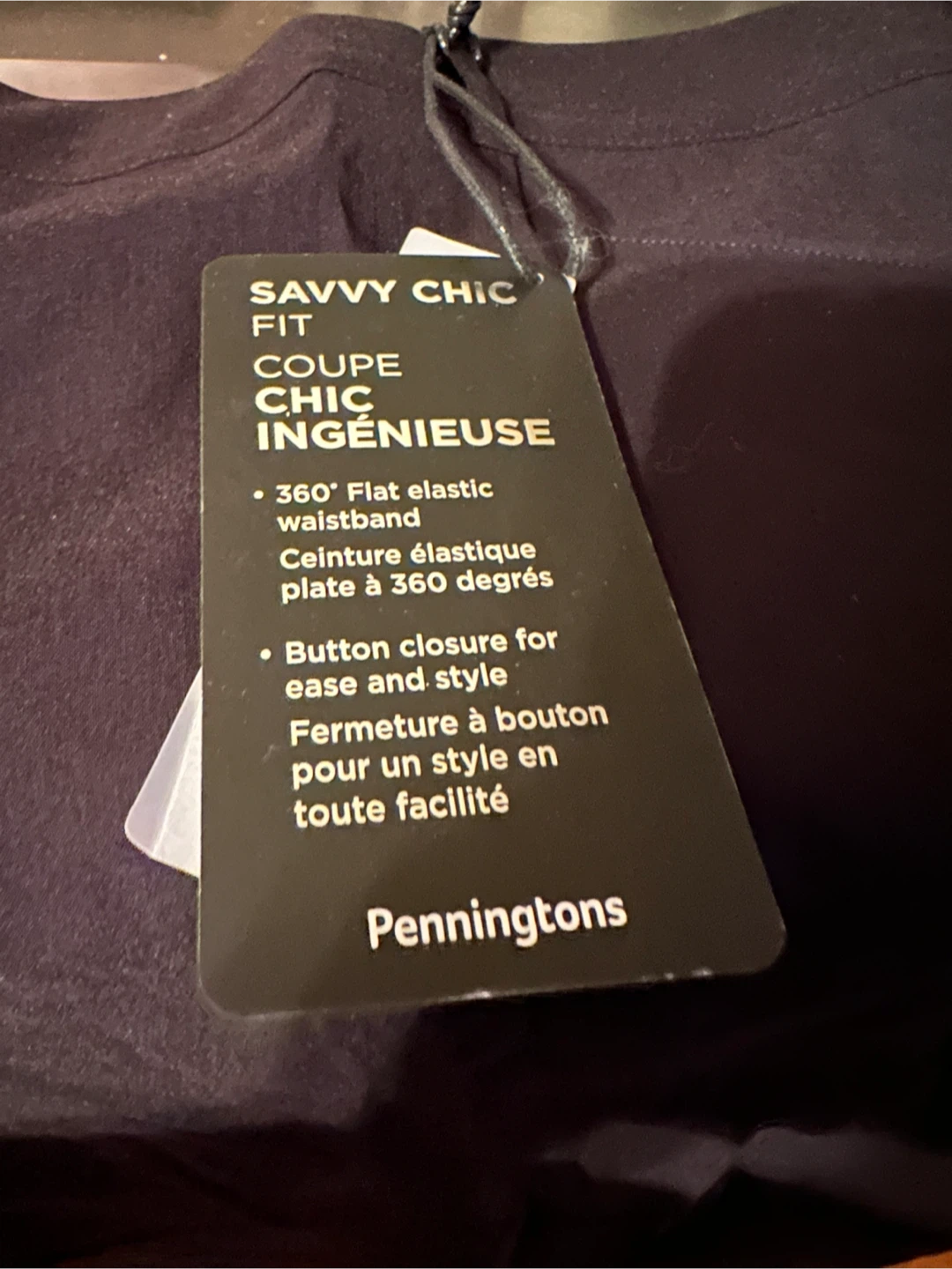 Penningtons Black Pants - Size 32 - photo 2