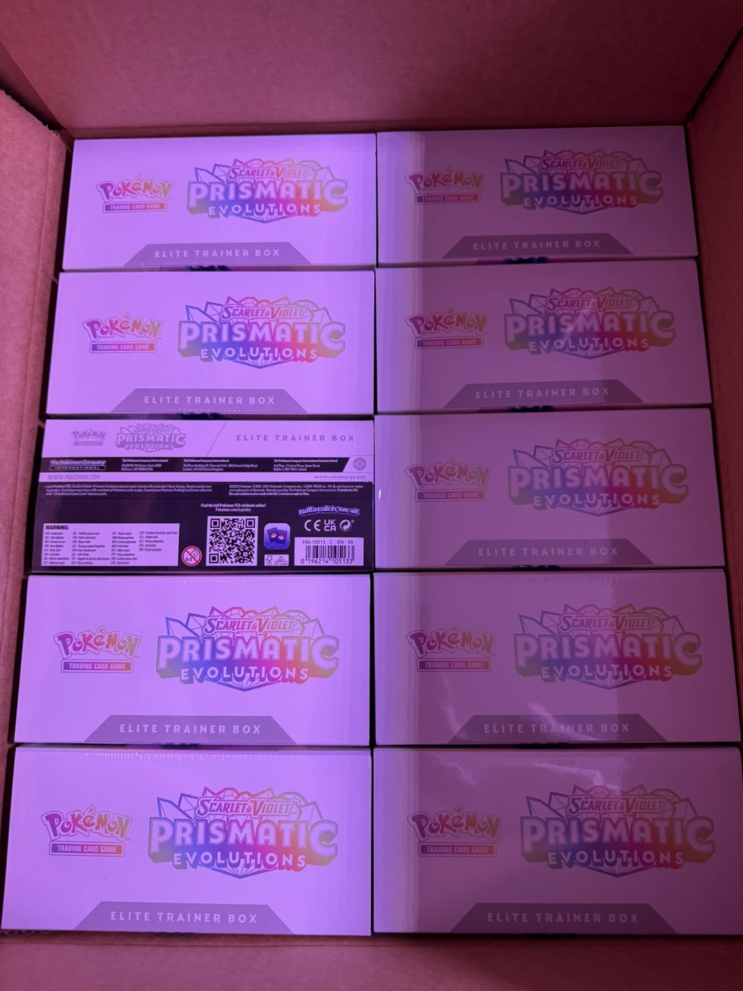 Pokémon Prismatic Evolutions Elite Trainer Box (ETB) - photo 3
