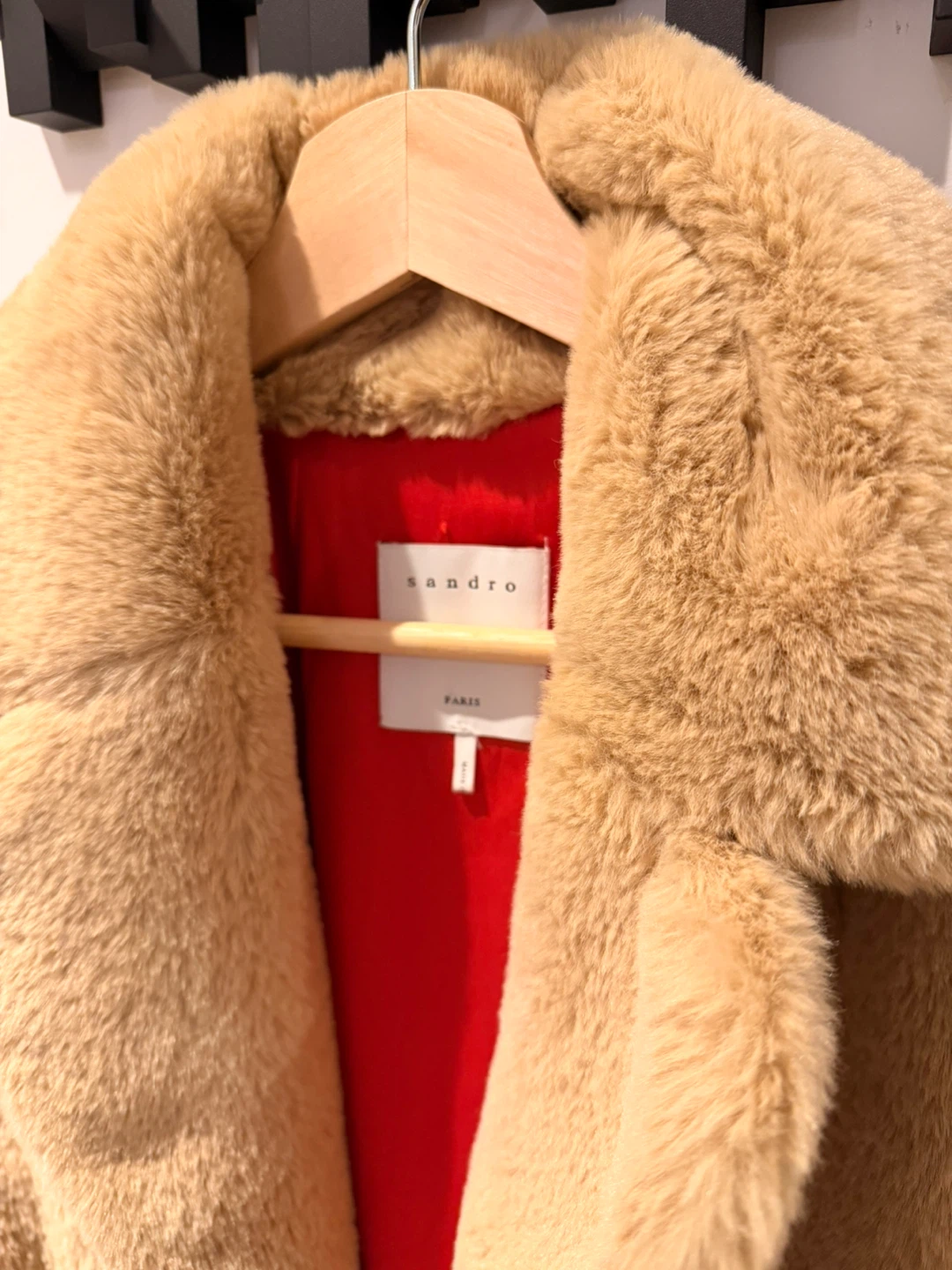 Sandro Paris Faux Fur Coat - photo 3