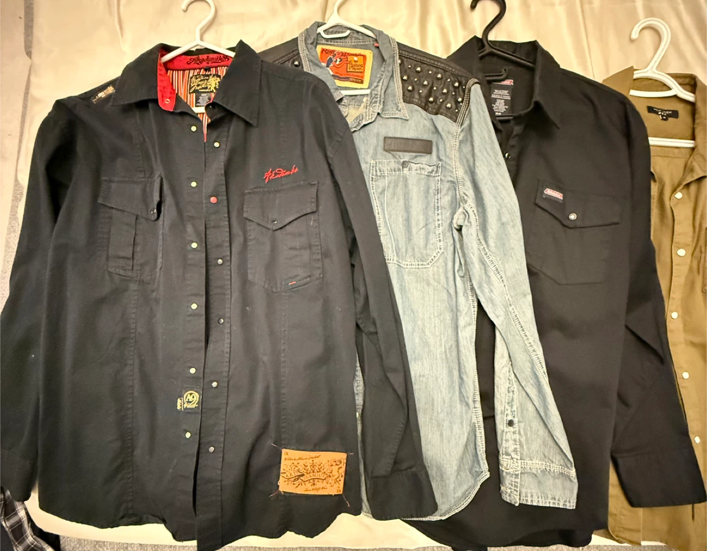 Assorted Men's Shirts - Various Brands & Sizes - photo 3
