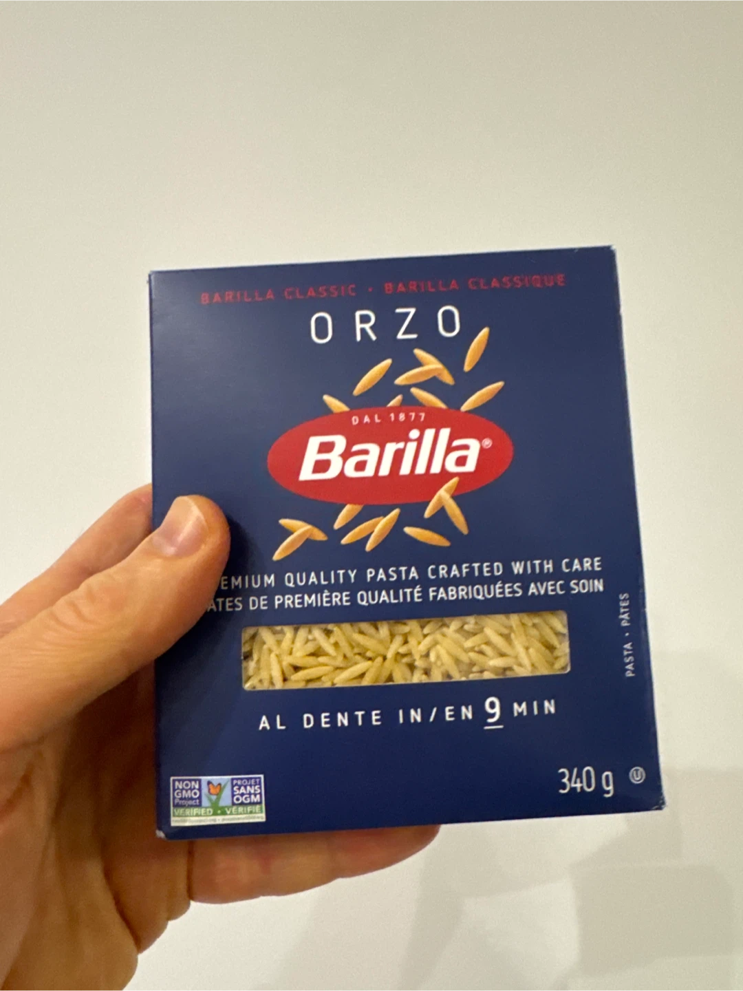 Barilla Orzo Pasta, 340g