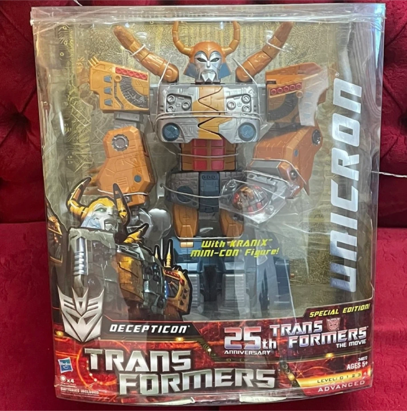 Transformers Unicron 25th Anniversary Special Edition
