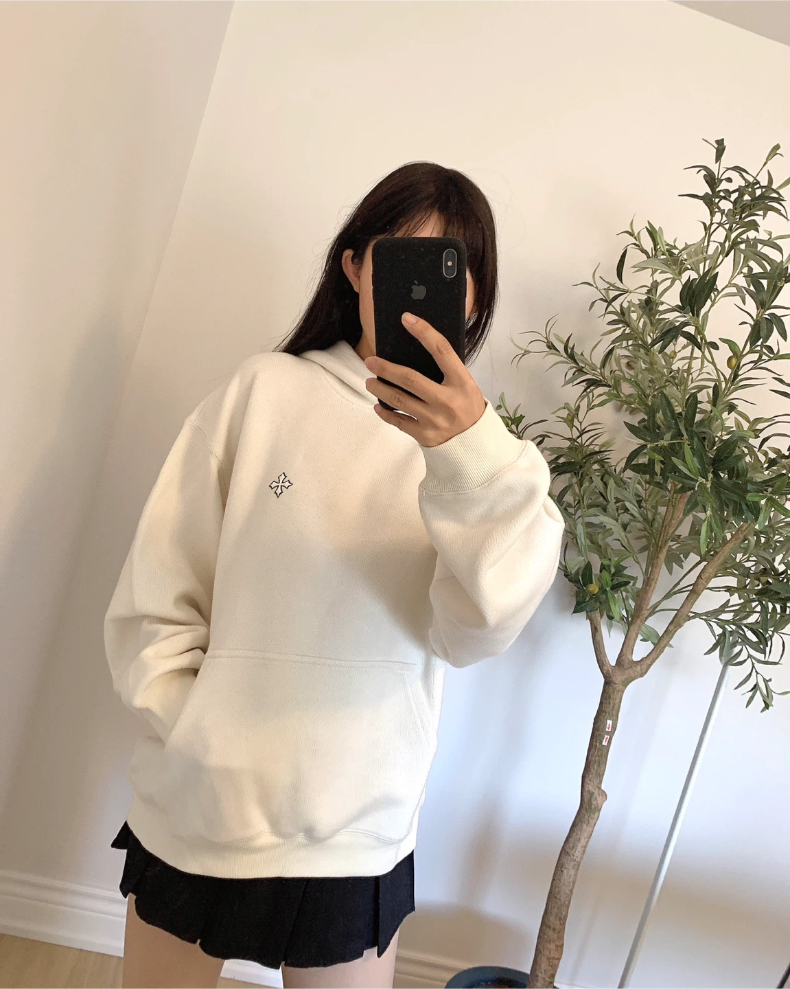 Heavyweight Knit Hoodie | Size L | New with Tags - photo 5