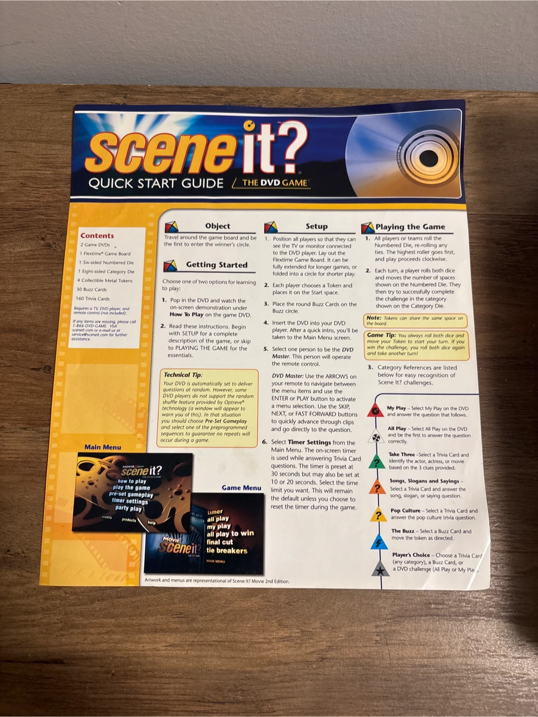 Scene It? Movie 2nd Edition DVD Game - photo 3