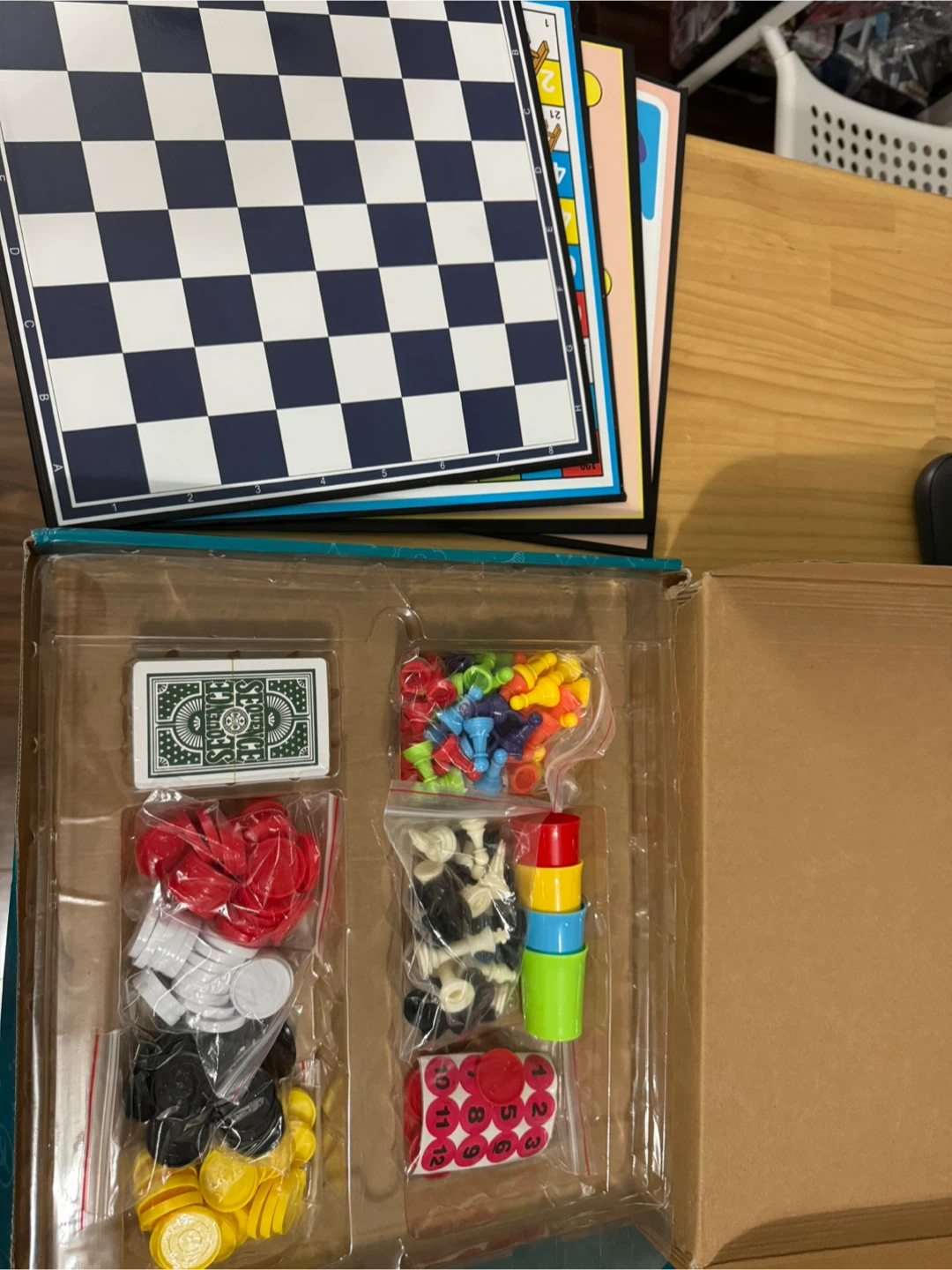 12 in 1 Board Game Set - Fun for All Ages! - photo 2