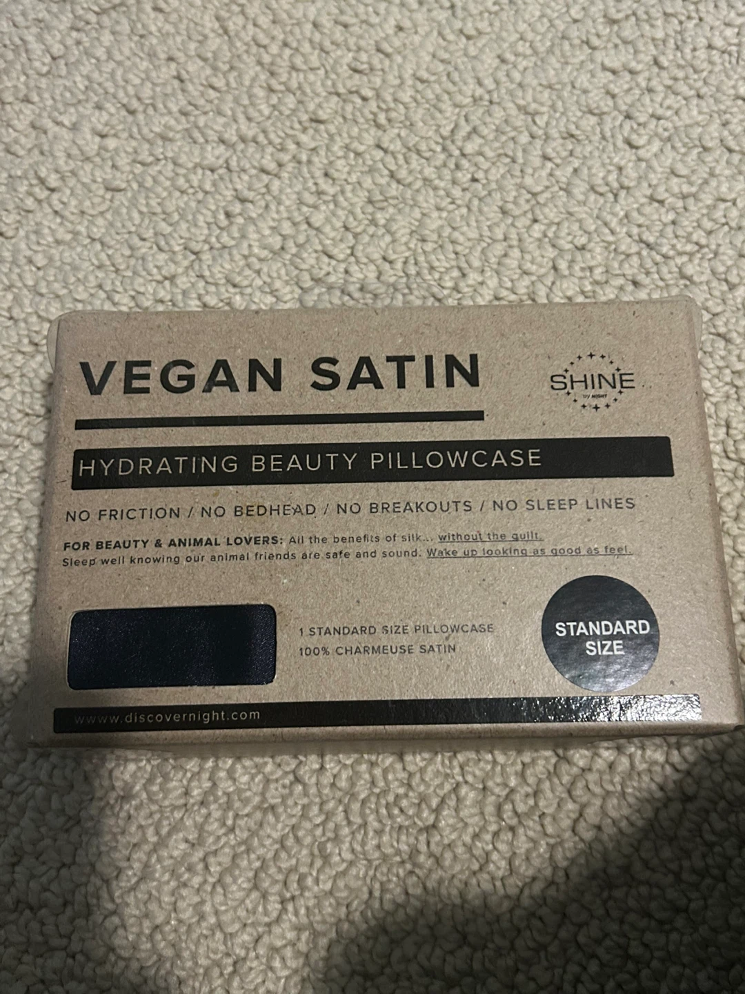 SHINE Vegan Satin Pillowcase - NEW