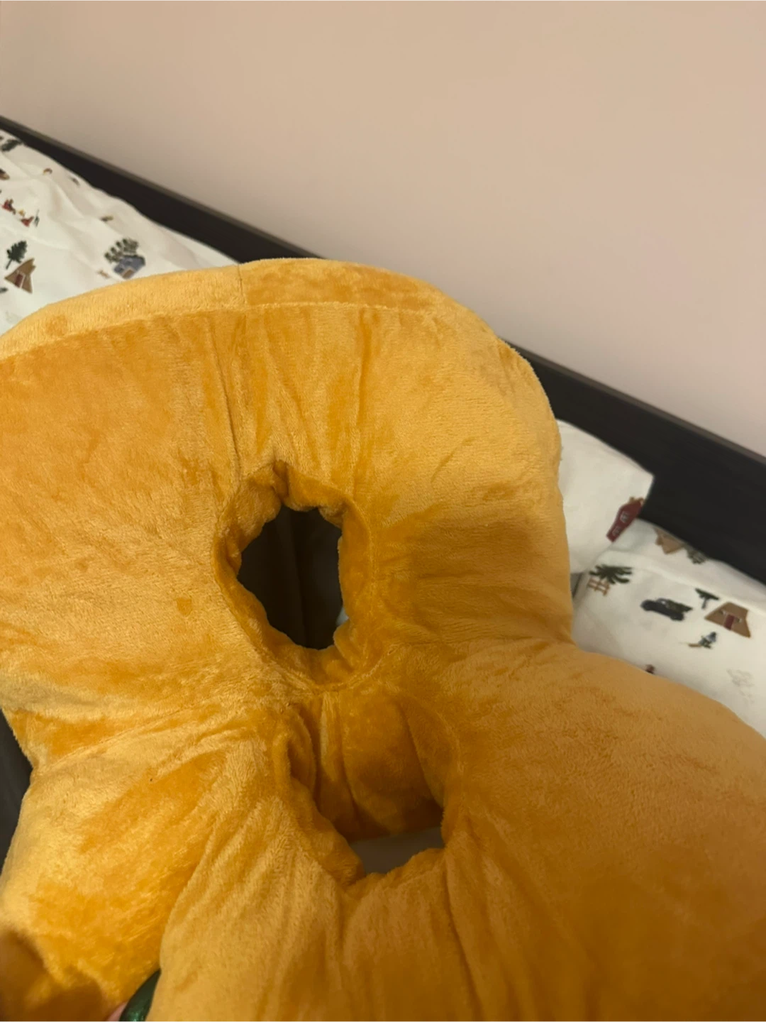 Sandwich Plush (Travel?) Pillow with Arm Holes - photo 2