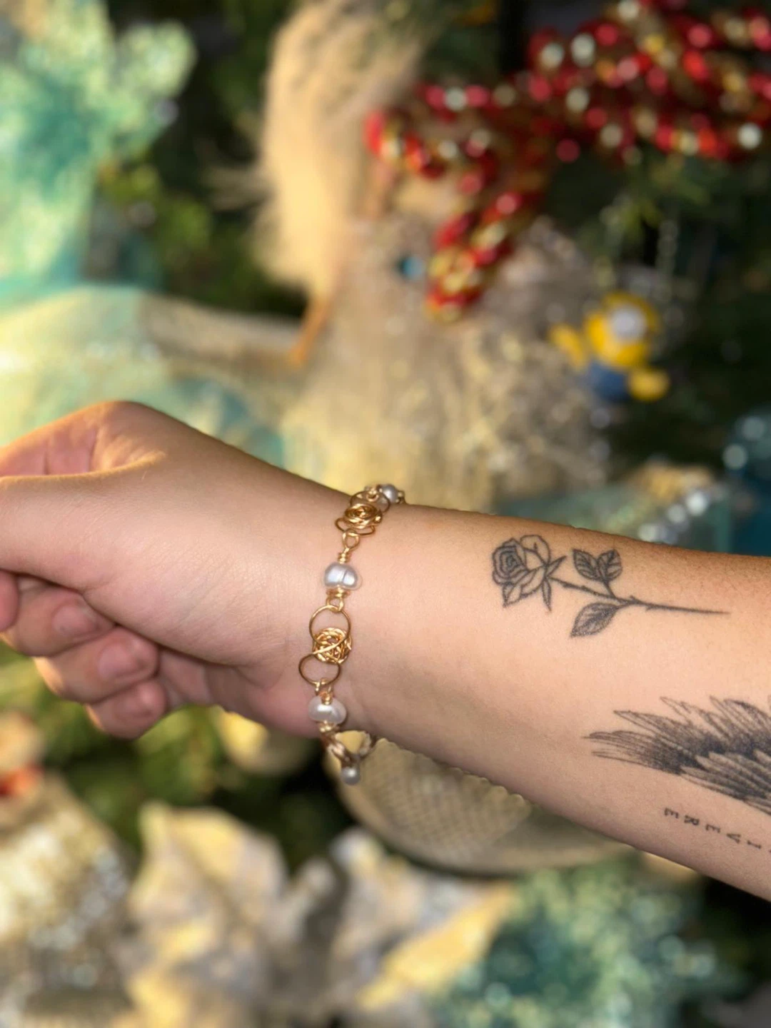Pearl & Gold Bracelet - photo 2