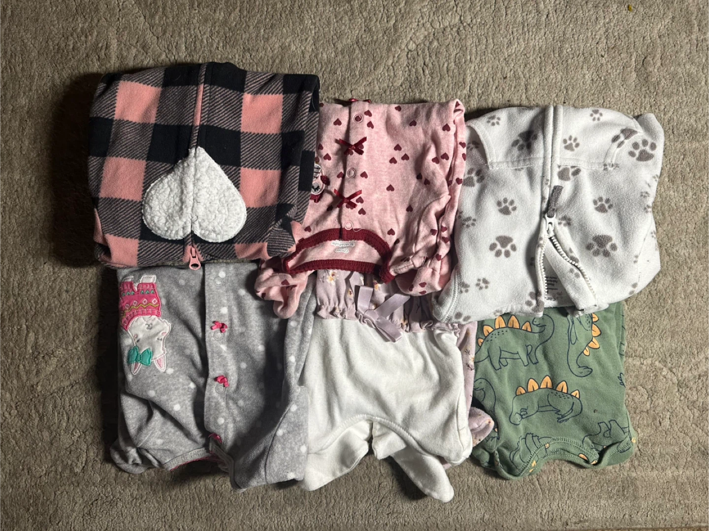Baby Clothes Bundle - Assorted Sizes & Styles