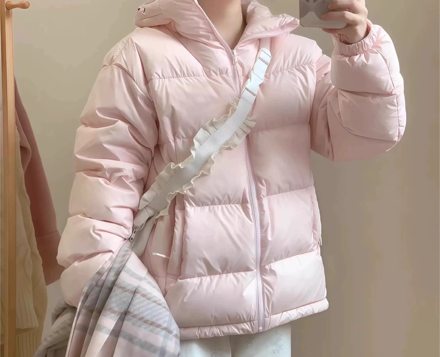 Pink Puffer Jacket