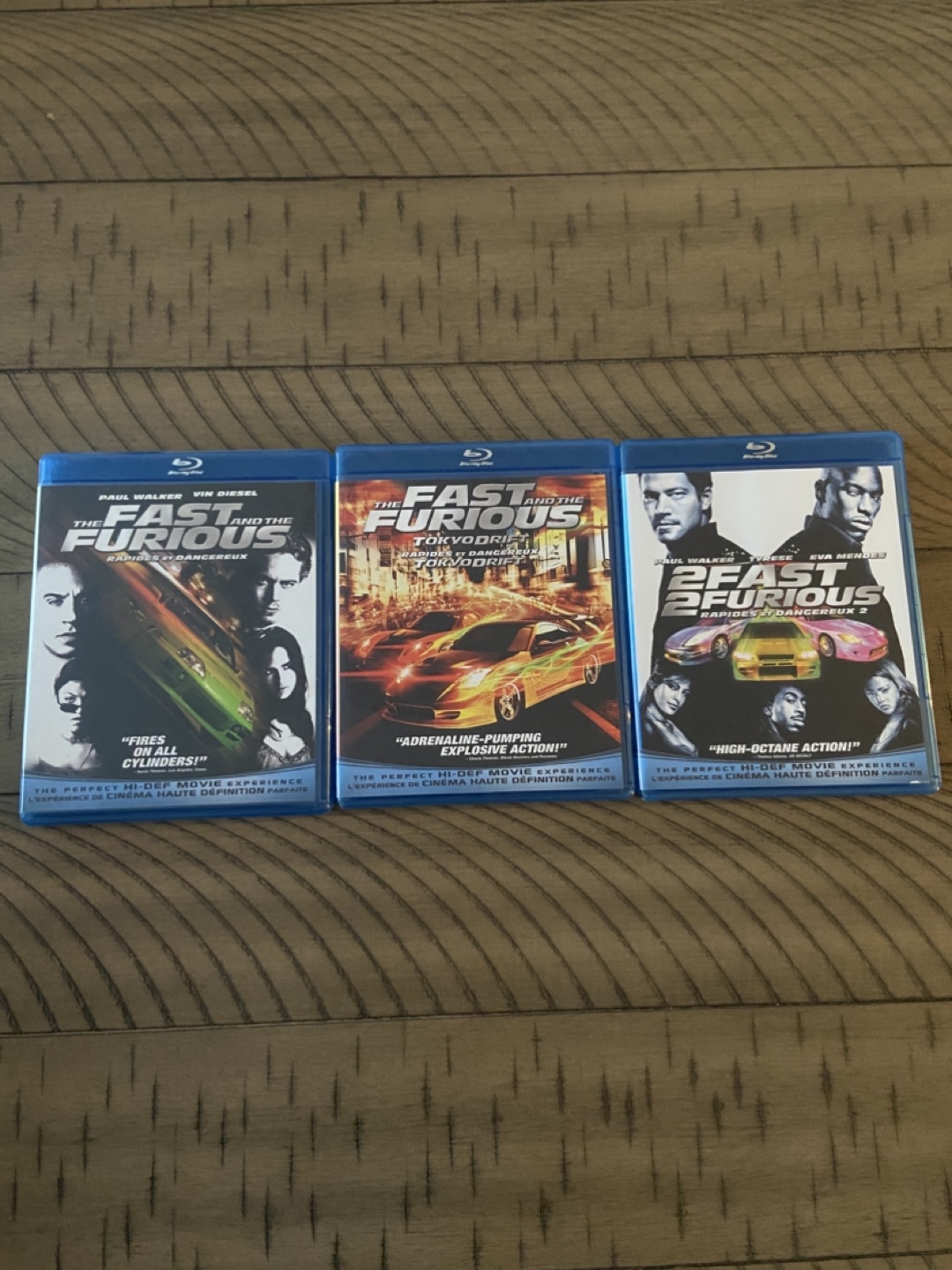 Fast and Furious Trilogy Blu-ray Disc - photo 2