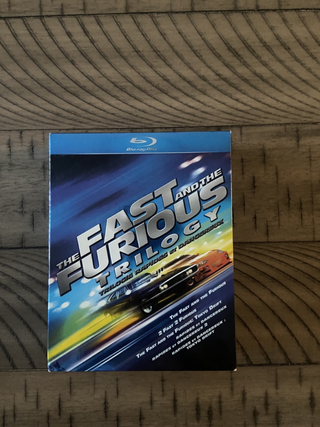 Fast and Furious Trilogy Blu-ray Disc