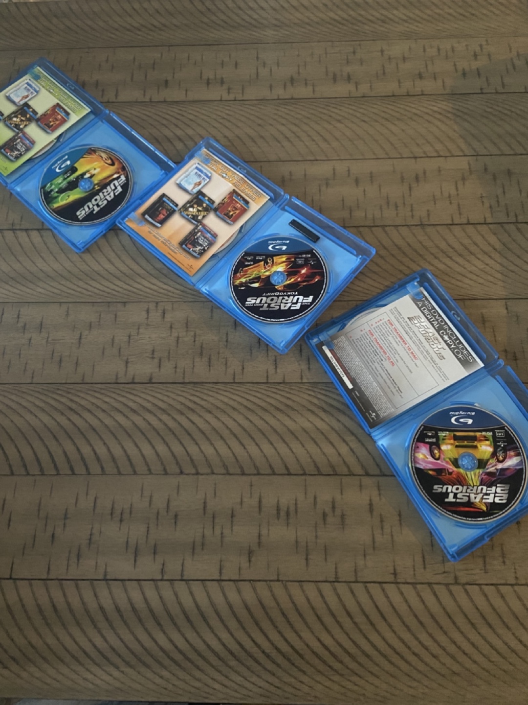 Fast and Furious Trilogy Blu-ray Disc - photo 3