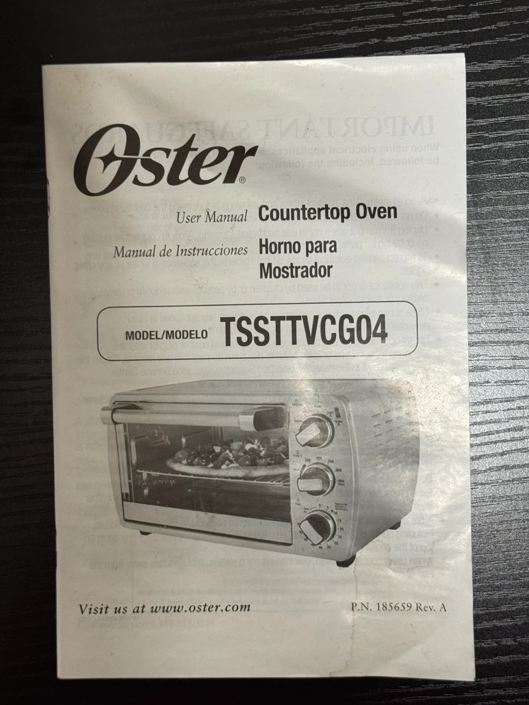 Oster Countertop Oven TSSTTVCG04 - photo 2