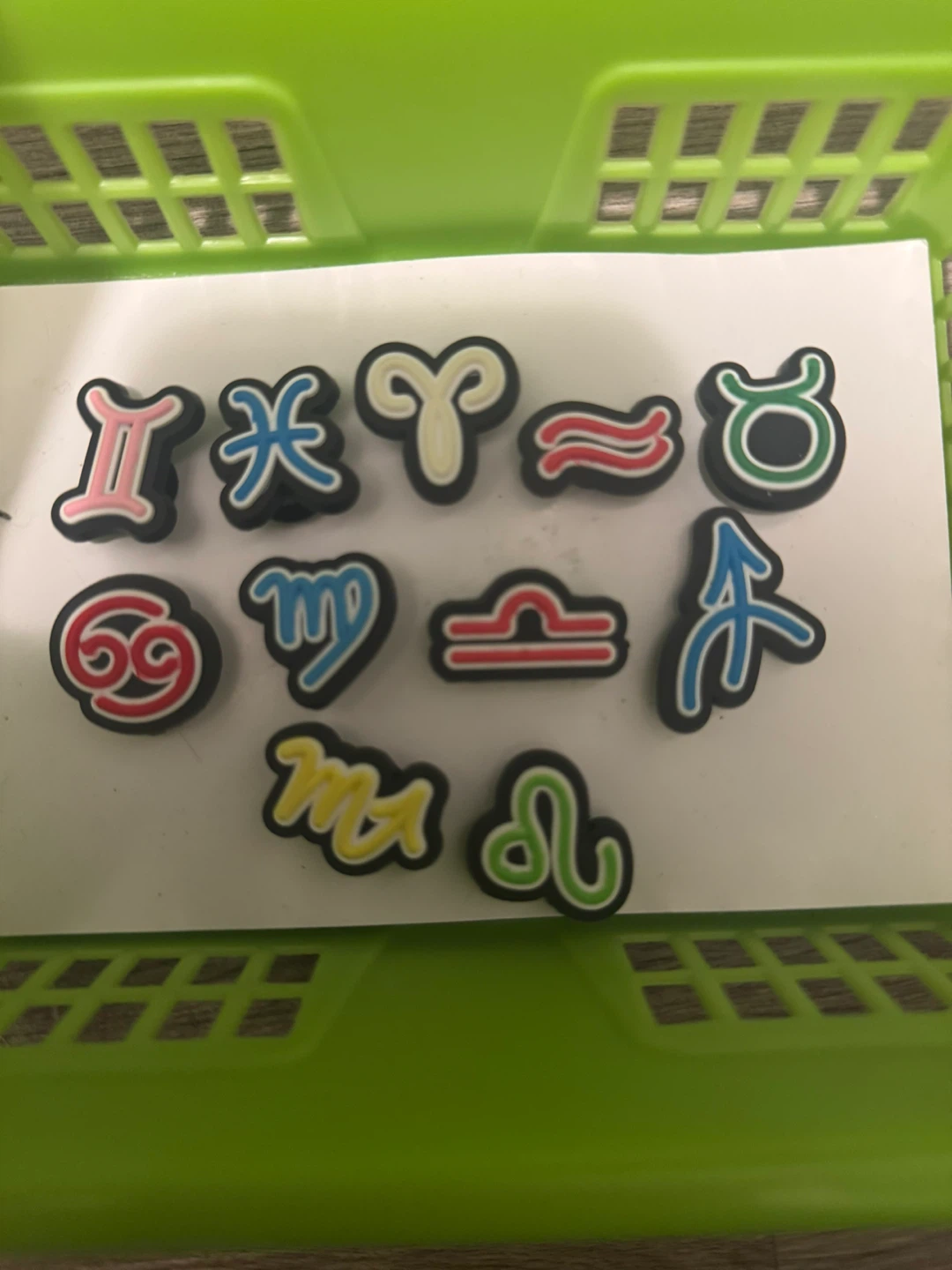 Zodiac Sign Shoe Charms