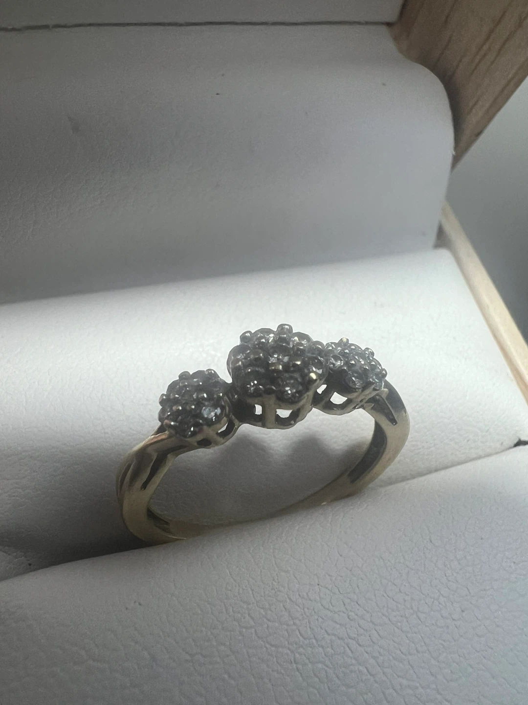 10 k Diamond Cluster Ring - photo 5