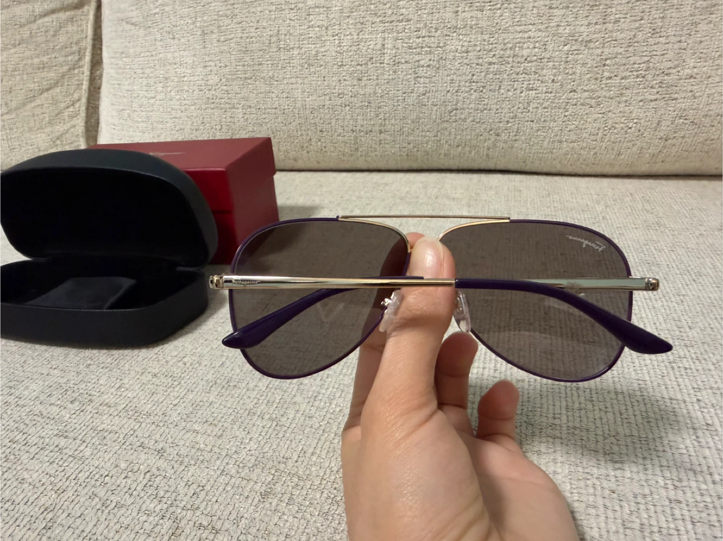 Salvatore Ferragamo Aviator Sunglasses - photo 2