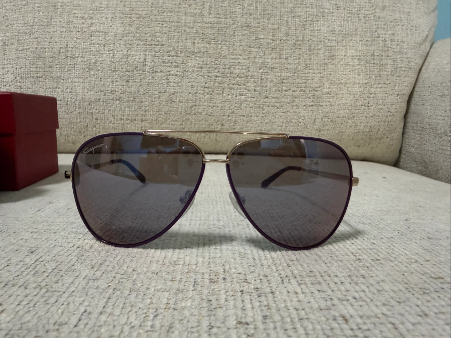 Salvatore Ferragamo Aviator Sunglasses