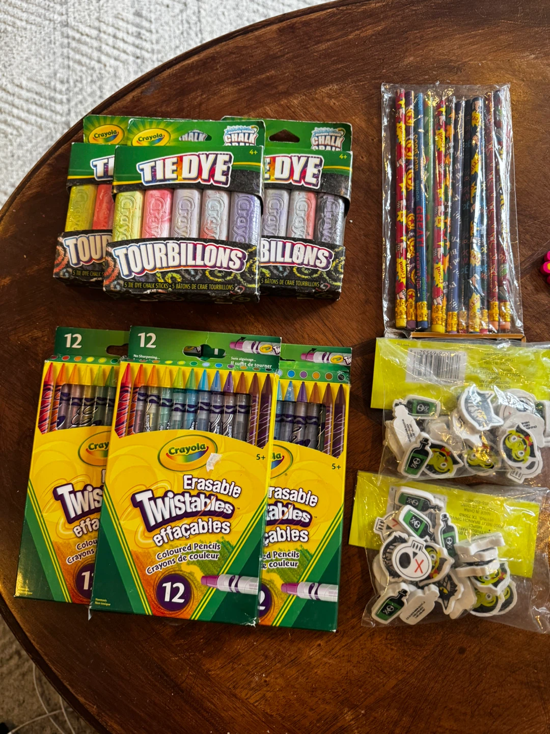 Crayola Art Supplies Bundle - Twistables, Chalk, Pencils