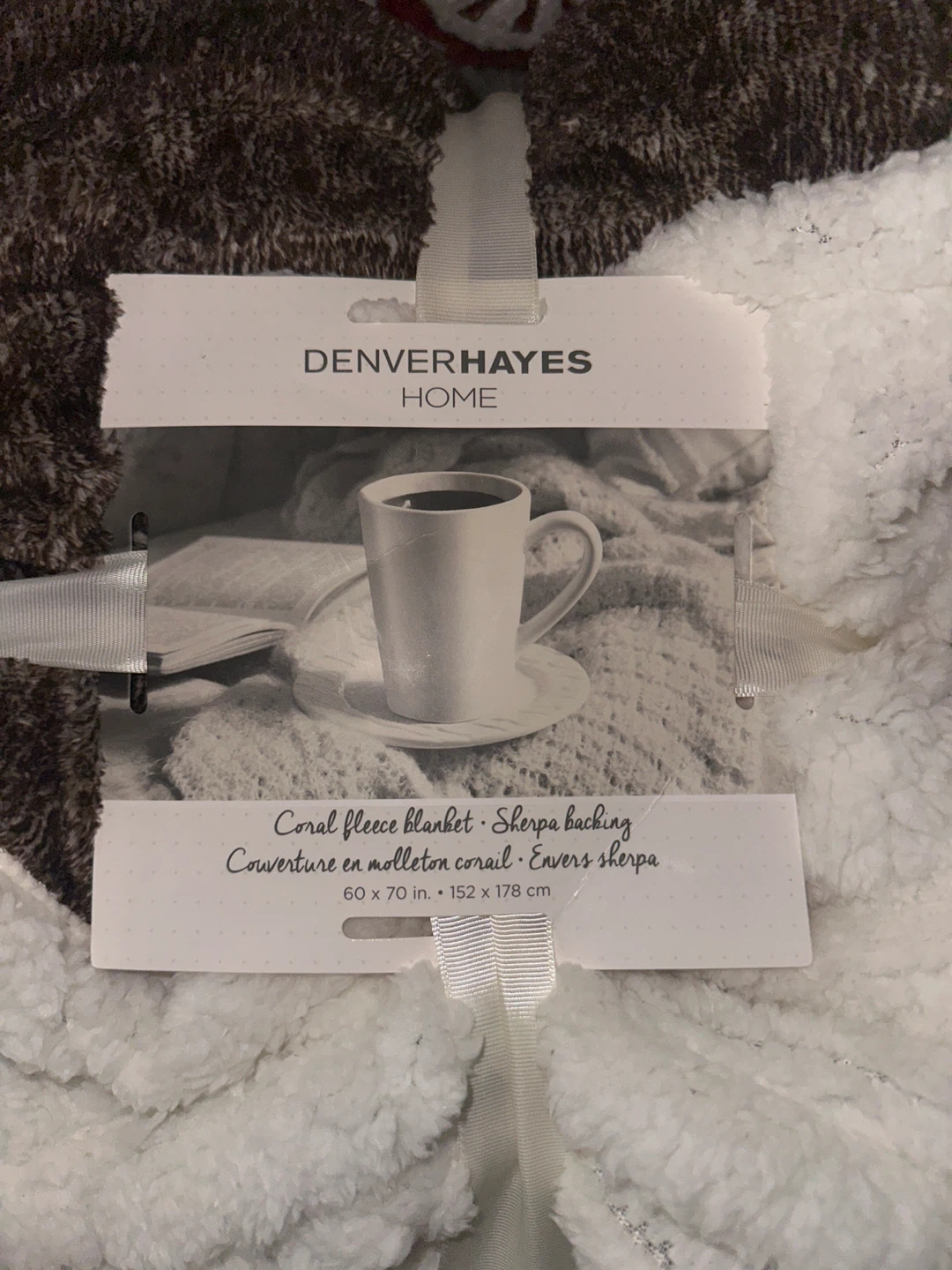 Denver Hayes Coral Fleece Blanket - NEW - photo 2