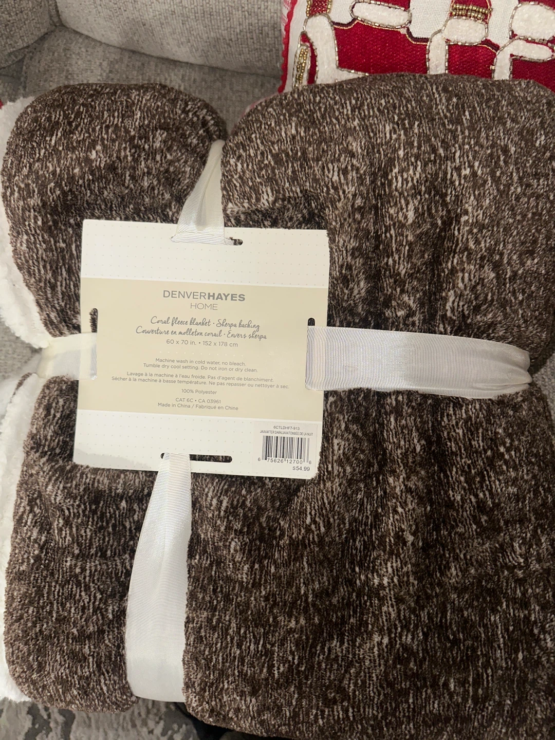 Denver Hayes Coral Fleece Blanket - NEW - photo 4