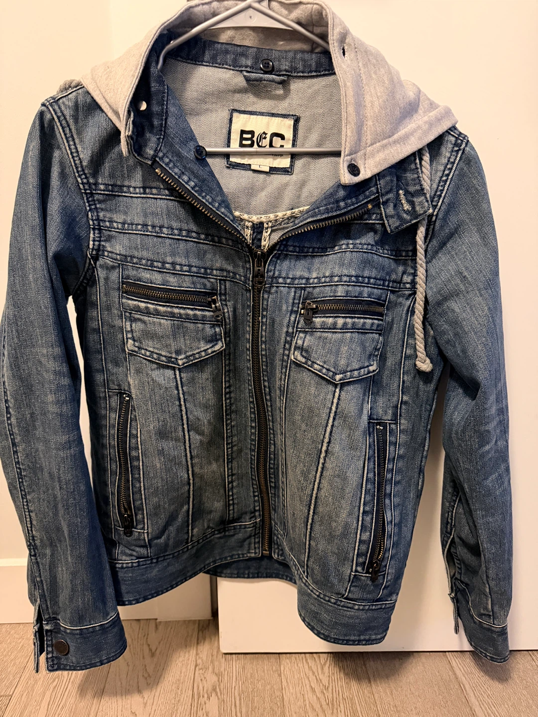 BCC Denim Jacket with Hood