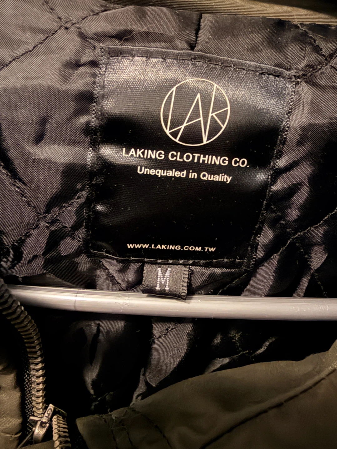 Laking Clothing Co. Olive Jacket - Size M - photo 3
