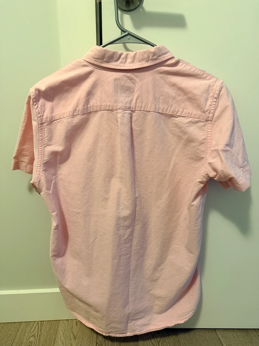 American Eagle Pink Short Sleeve Shirt, Size S - photo 2