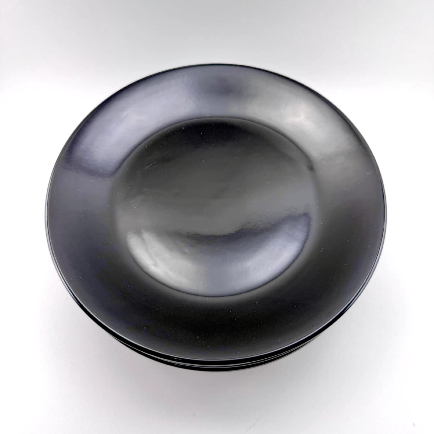 Set of 6 Gibson black dessert plates - photo 2