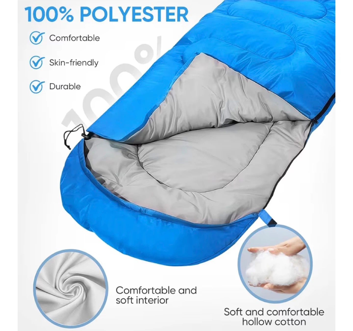 OBTANIM Camping Sleeping Bag - PINK