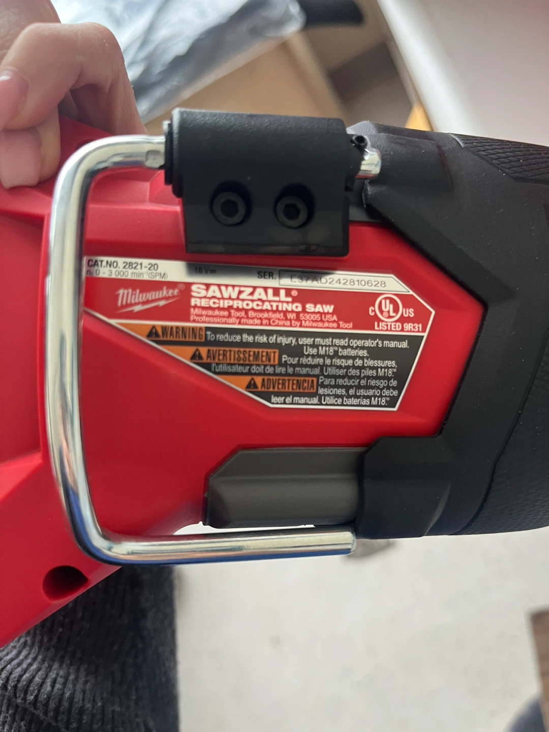 Milwaukee M18 FUEL SAWZALL Reciprocating Saw - Like New! - photo 2