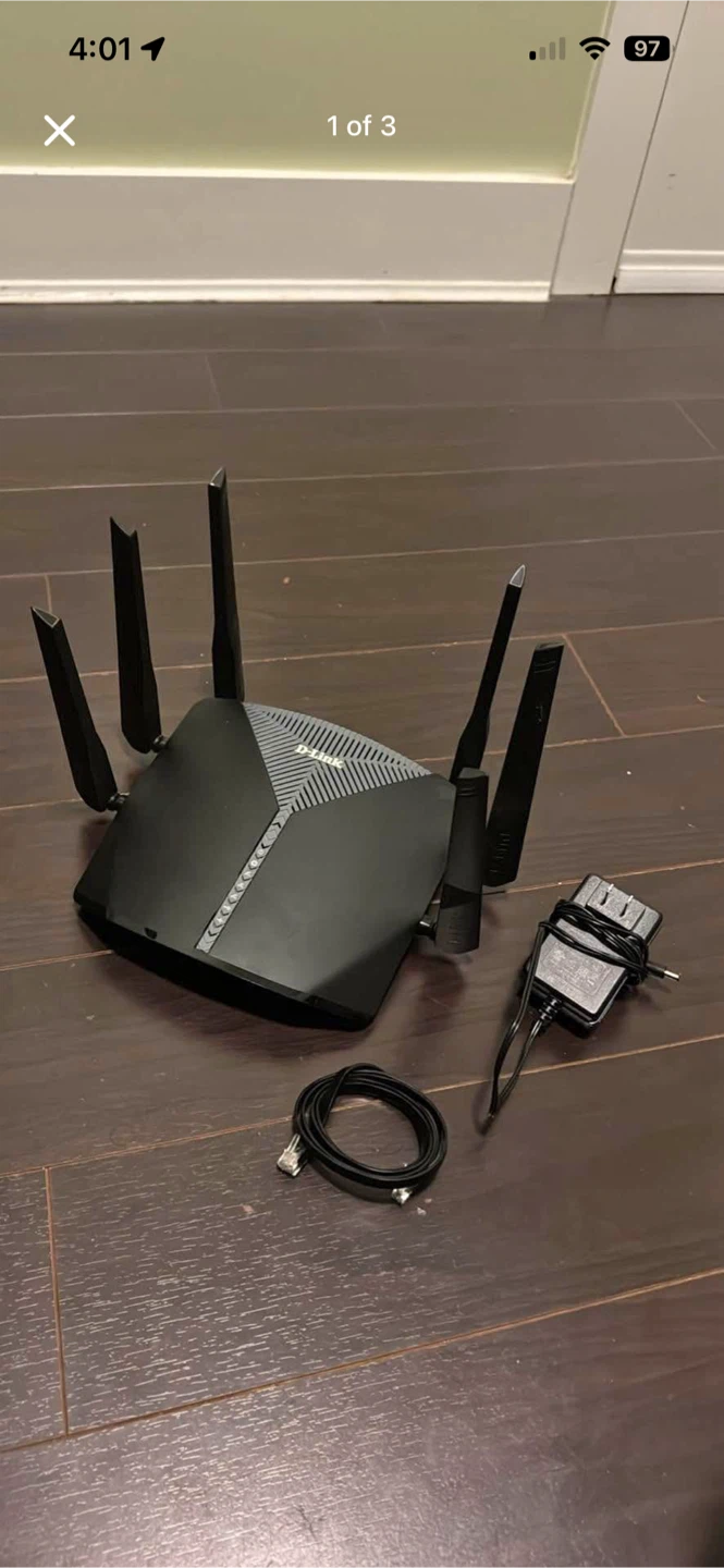 D-Link DIR-3040 tri band WiFi Router ac3000