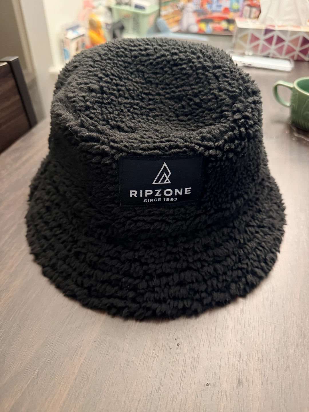 Ripzone Black Sherpa Bucket Hat