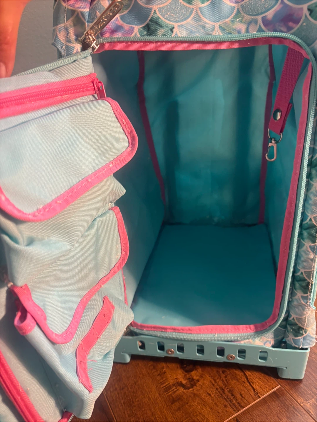 Zuca Rolling Backpack & Lunchbox - Mermaid Dreams - photo 2