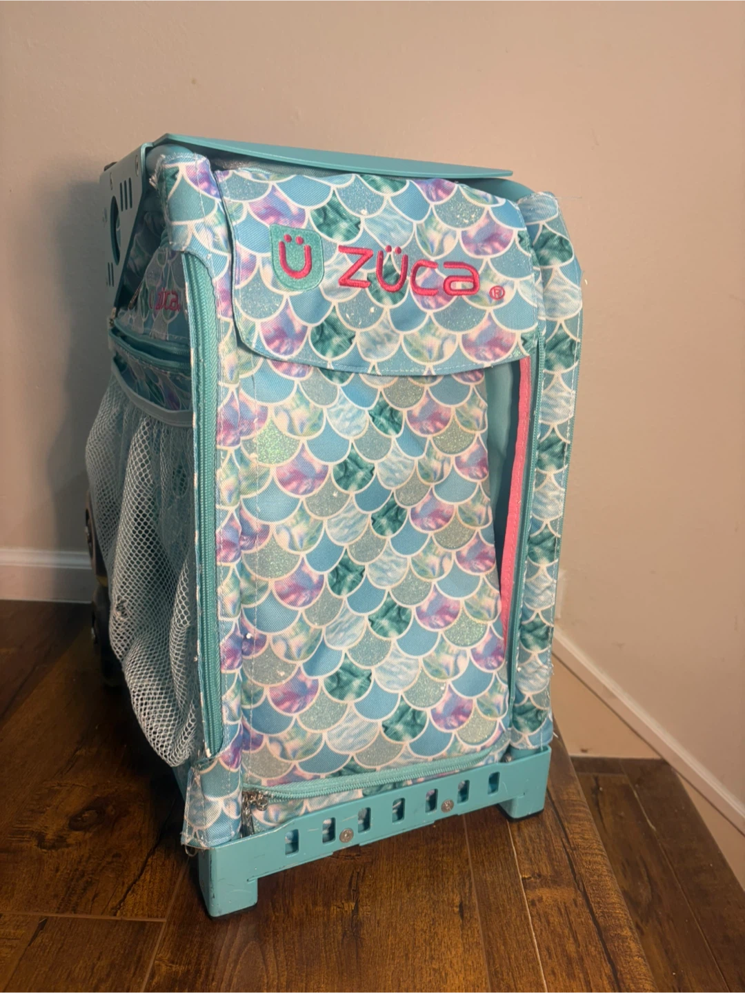 Zuca Rolling Backpack & Lunchbox - Mermaid Dreams