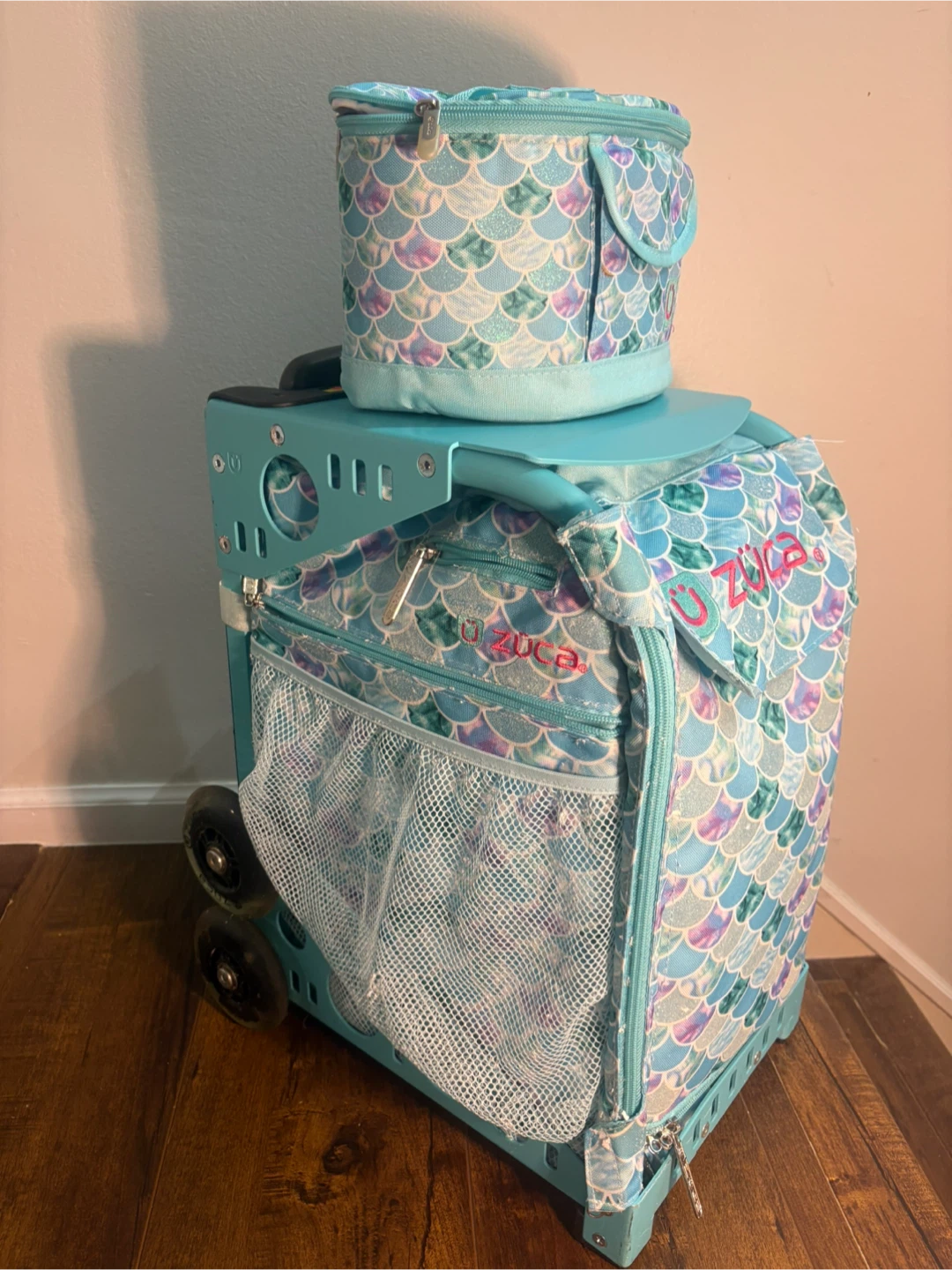 Zuca Rolling Backpack & Lunchbox - Mermaid Dreams - photo 5