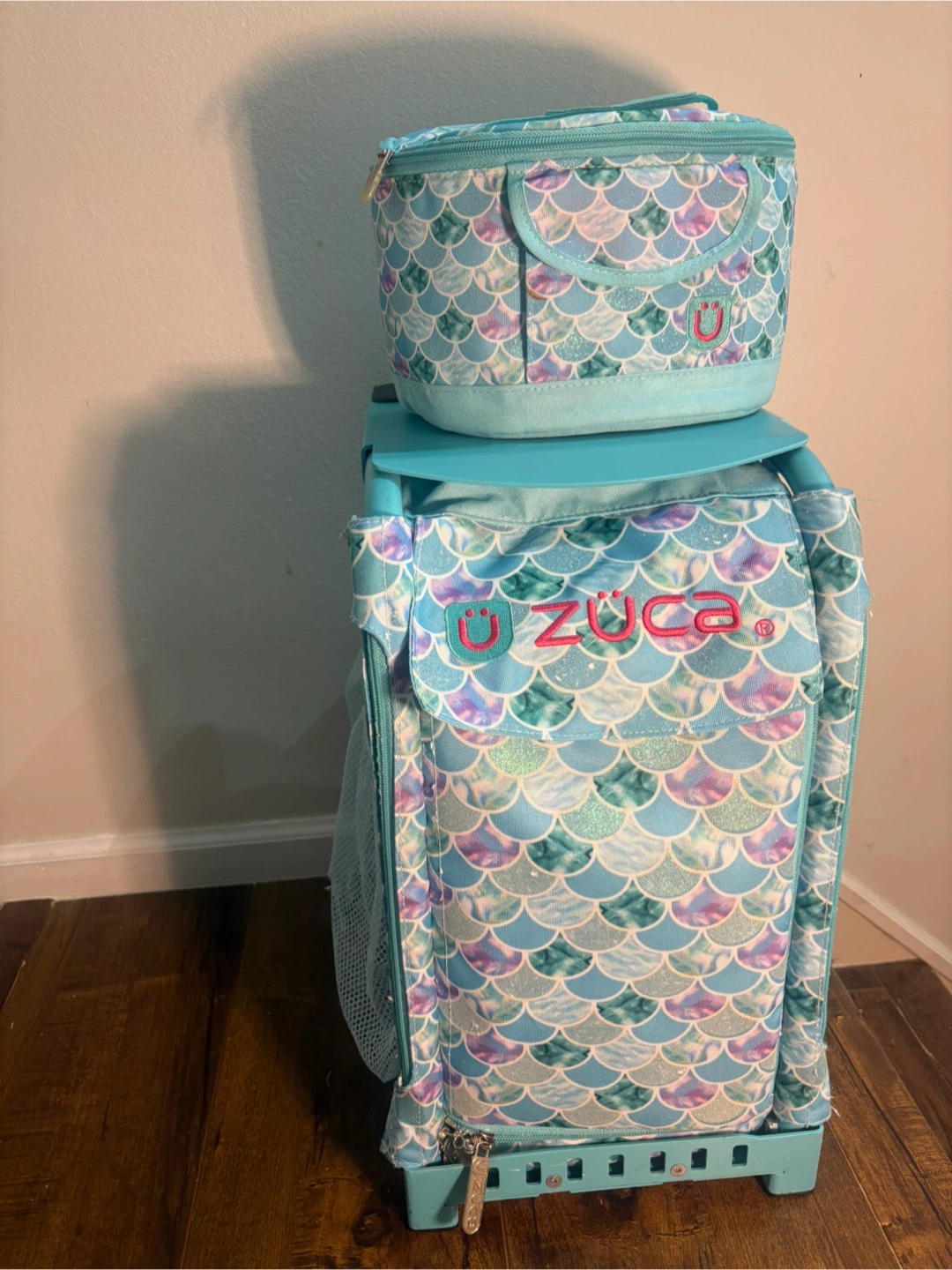 Zuca Rolling Backpack & Lunchbox - Mermaid Dreams - photo 4