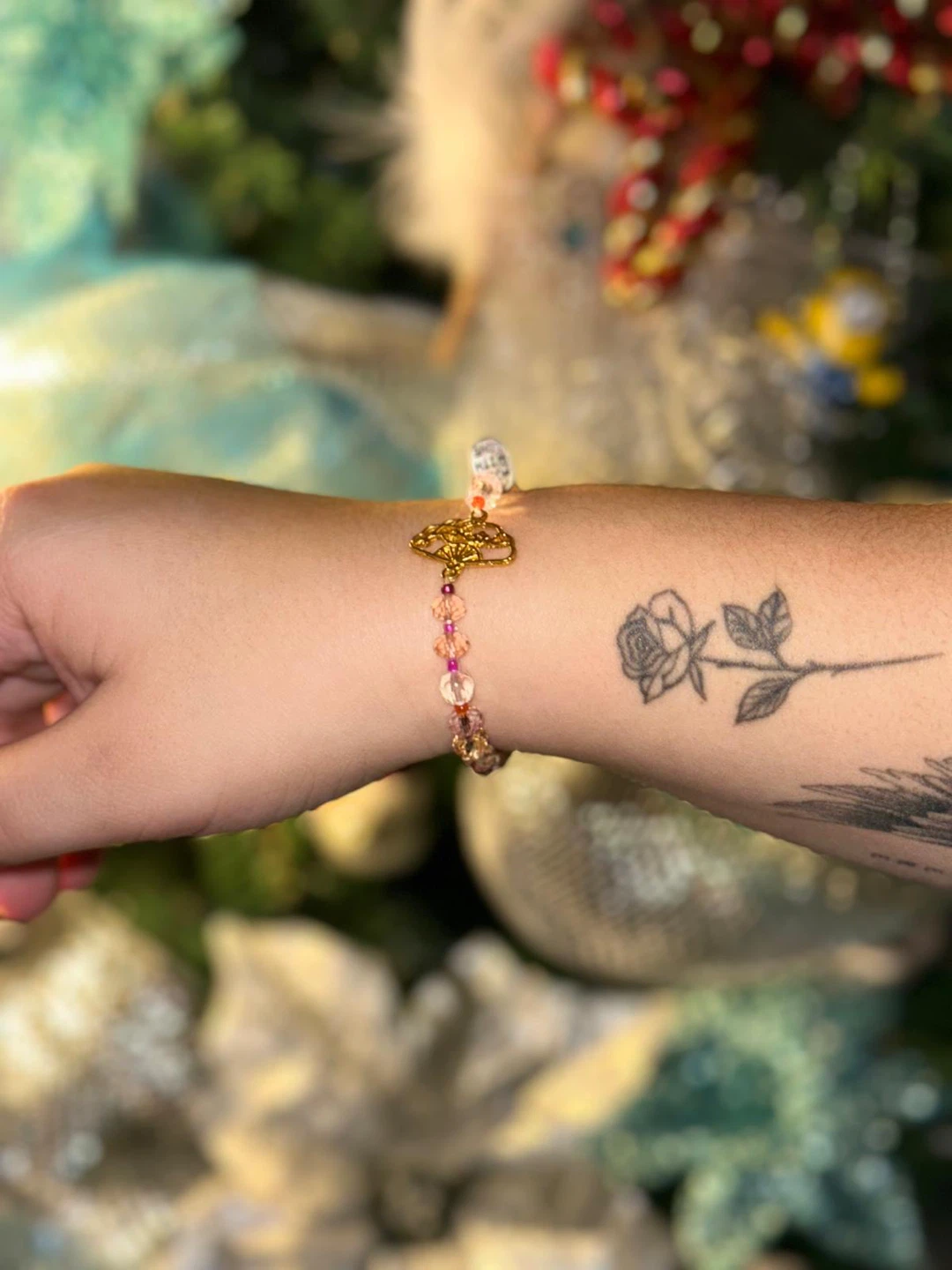 Handmade Beaded Bracelet - photo 2
