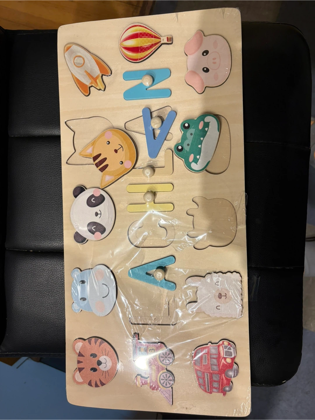 Wooden Animal Puzzle - New