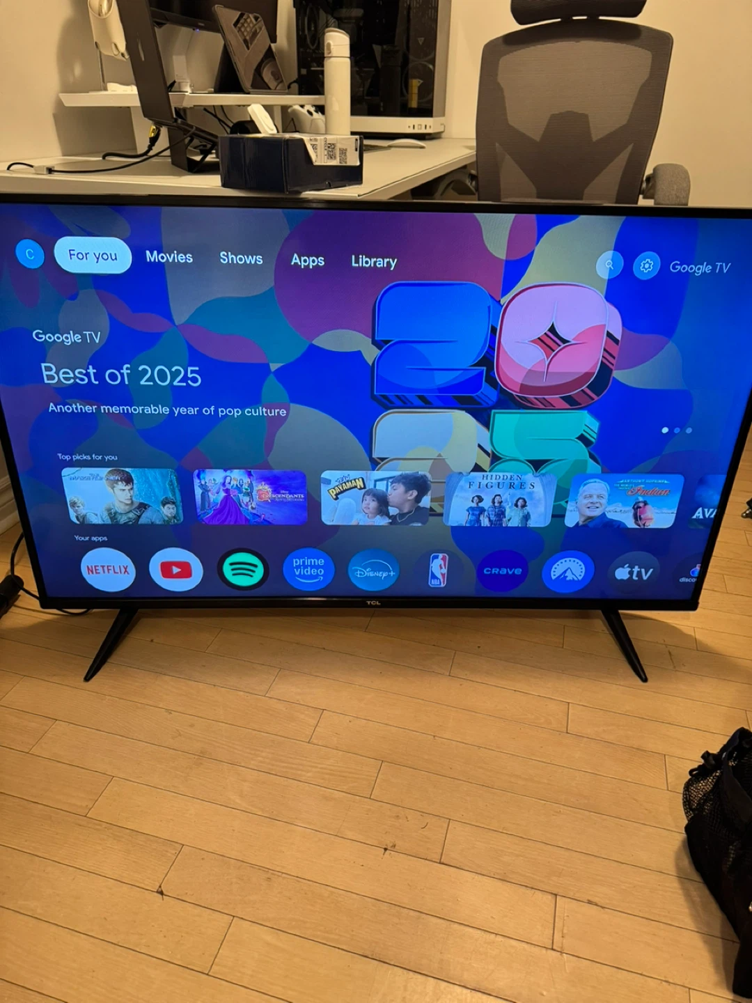 TCL 50 inch 4 series Smart Google TV (4K UHD HDR LED)