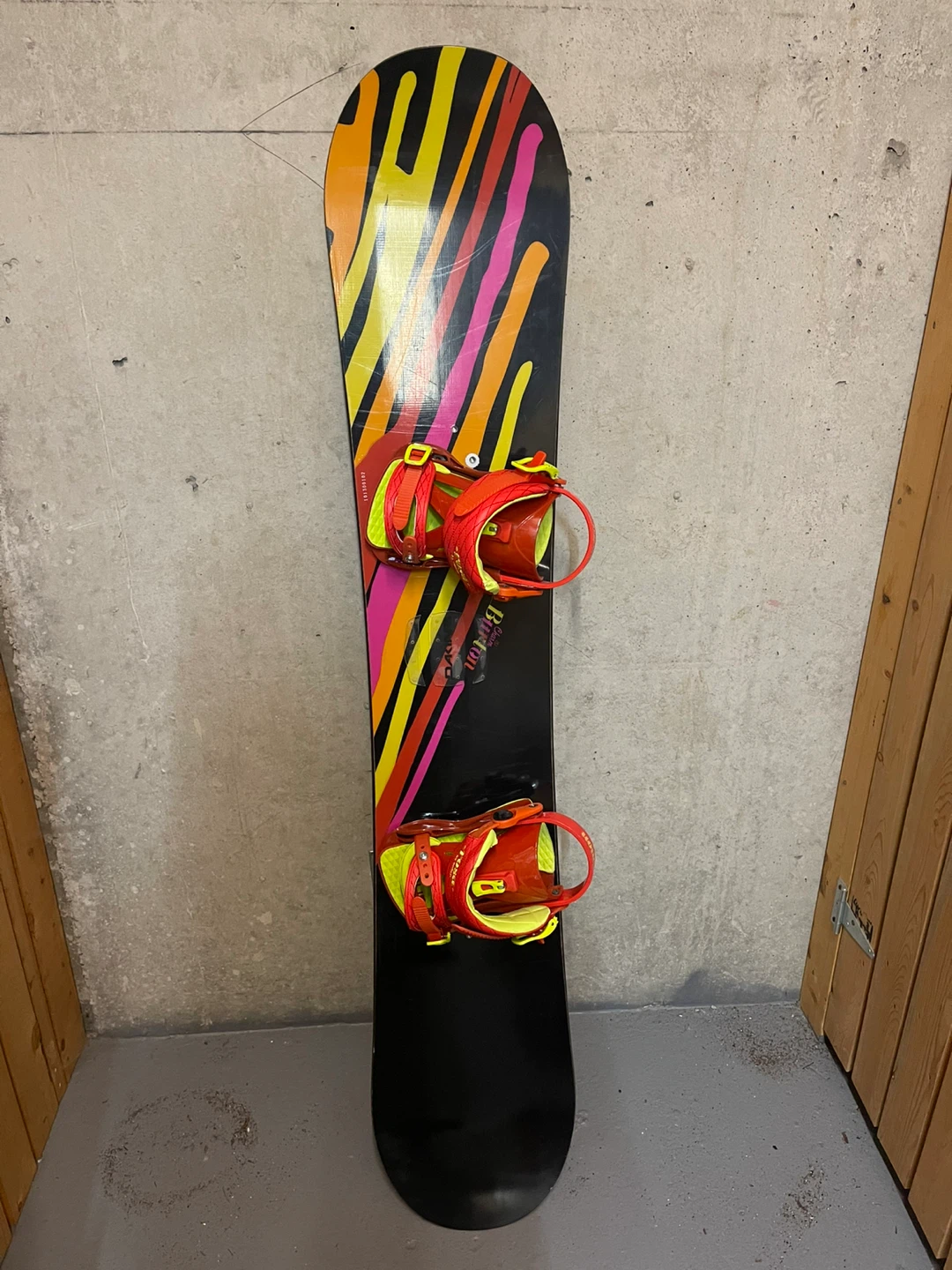 Burton Snowboard with Union Bindings