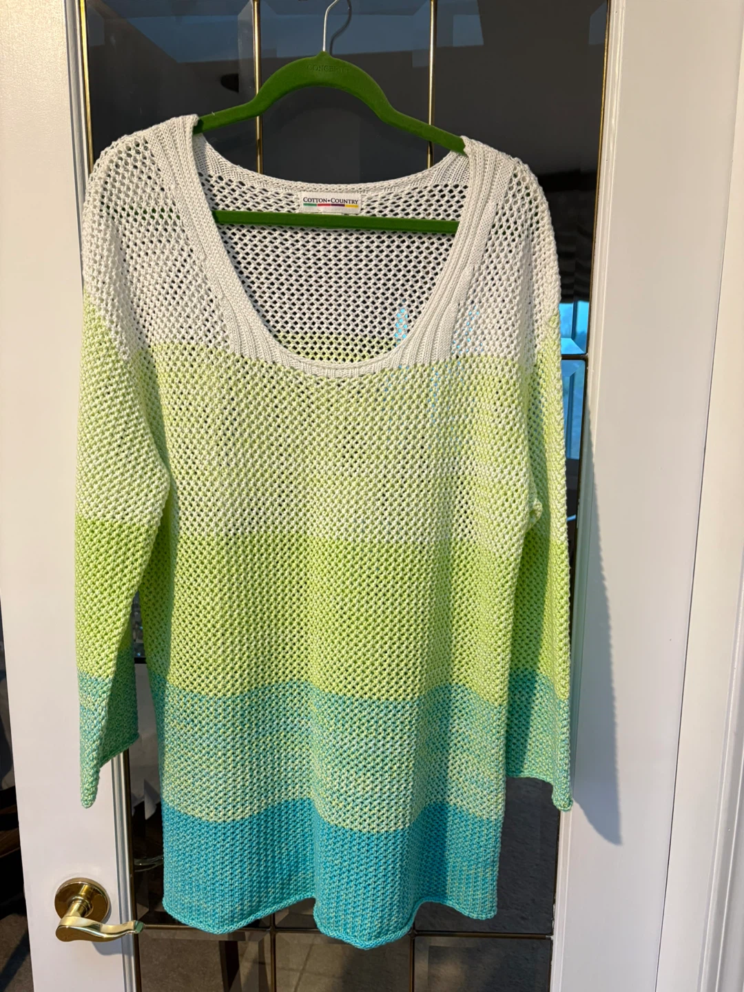 Cotton Country XL/TG Spring Sweater