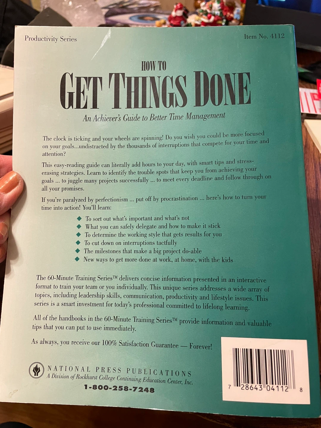 How to Get Things Done - Productivity Book - photo 2